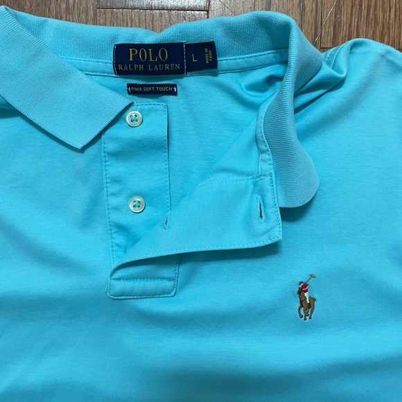 Light Blue Ralph Lauren Polo - Picture 4 of 5